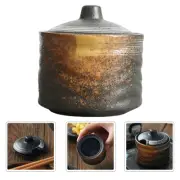 Ceramic Seasoning Jar Condiment Storage Container