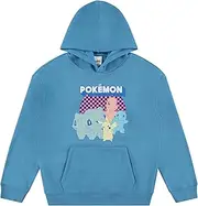[Pokémon] Boys Charizard Pikachu Pullover Hoodie for Little and Big Boys Sizes XS-XL