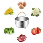 Stainless Steel Rice Cooker Steamer Basket Enhanced Steaming Experience