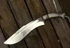CUSTOM HANDMADE D2 STEEL HUNTING BOWIE FULL TANG JUNGLE MACHETE