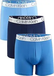 [Calvin Klein] Men`s Microfiber Boxer Briefs Pack of 3
