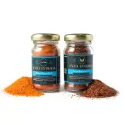 2 Pack: Sal De Gusano, Agave Worm Salt and Sal De Chapulin, Grasshopper Salt