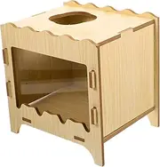VILLFUL Small Animals Hiding House Hamster Digging Box for Gerbils Funny Hideout for Playtime Multi Design Lightweight Space Saving Pet Nest