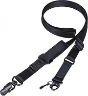 Molle Attachment Bag Sling Two Points and Traditional Sling for Outdoors Black