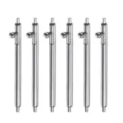 6pcs Quick Release Spring Bar 1.5mm Dia 19mm Width Stainless Steel Watch Pins