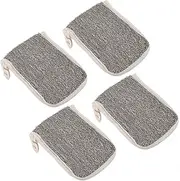 FOYTOKI 4-pack Soap Bag Loofah Sponge Exfoliating Net Safe Material Easy Hanging for Handmade Beauty Soaps