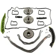 [MaXpeedingrods] Compatible for Mercedes m271 w204 c180 c200 c250 Turbocharged Timing Chain Kit Cam Gears