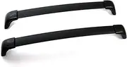 OEM Style Roof Rack Cross Bar Compatible for Toyota Highlander Kluger 2015-2021 Rails Bar Luggage Carrier Bars Top Rack Rail Boxes(Black)