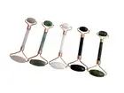 1 Natural Stone Face Roller Massager, Choose Rose quartz, green jade,