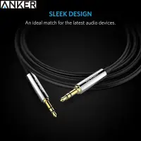 在飛比找蝦皮購物優惠-我愛買Anker長120公分Premium音訊號線3.5mm