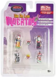 AMERICAN DIOROMA 1:64 MIJO EXCLUSIVE FIGURES 2023 DIA DE LOS MUERTOS SEALED NEW!
