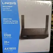Linksys AX1800 MAX-STREAM Mesh Wi-Fi 6 Router - MR7320 - New!!! (WR)