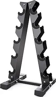 AKYEN A-Frame Dumbbell Rack Stand Only, Weight Rack for Dumbbells(570/800 Pounds Weight Capacity, 2021 Version)