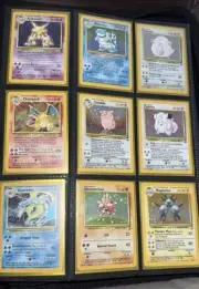 Pokemon 100% 130/130 Complete Master Base Set 2 WOTC Vintage 2000 w Charizard