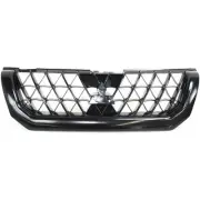Grille For 2002-2003 Mitsubishi Montero Sport Black Plastic (for: Mitsubishi)