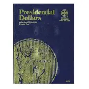Whitman Coin Folder 2181 Presidential Dollars $1 #1 2007-2011 Album / Book
