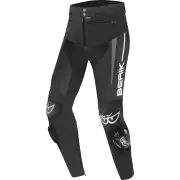Kendo Black Ladies Leather Motorcycle Pants