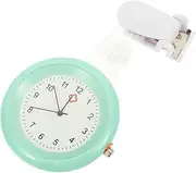 [VALICLUD] Nurse Table Nurse Watch Nurse Fob Watch Durable Watch Hanging Watch Clip on Watch Watches Pocket Watch Nurses Fob Watch Nurse Small Watch Nurse Supply Button Battery Green