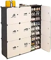 Freestanding Shoe Rack Simple Doorway Household Multilayer Dustproof Storage Box Indoor Shoe Cabinet Storage Shoe Cupboard