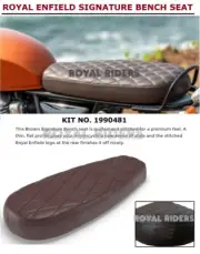 Royal Enfield INTERCEPTOR 650 & CONTINENTAL GT 650 "BROWN SIGNATURE BENCH SEAT"