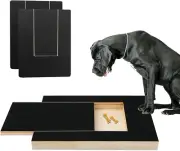 Dog Scratch Pad for Nails，Scratch Mat Comes with 2 Replacement Sandpaper Sheets，