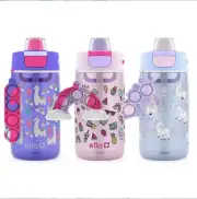 Ello Colby Pop! 14oz Tritan Kids Water Bottle with Fidget Toy, 3-Pack