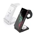 3in1 Wireless Charger Dock Station For Samsung S25 Note20 Galaxy Watch 7 6 5 4 3