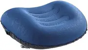 [Shukqueen] Camping Pillow Inflatable Pillow Travel Pillow Backpacking Pillow Portable Foldable Air Pillow for Hiking Camping Backpacking Sleep Dark Blue