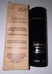 Indiscret Lucien Lelong Dusting Powder 3oz - Item #1897 - New Open Box