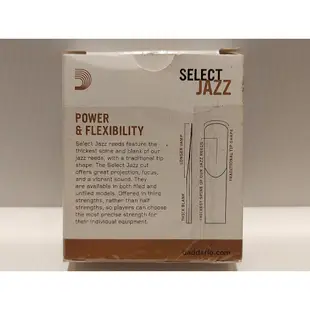 9片裝 RICO SELECT JAZZ ALTO SAX REED 薩克斯風 竹片 中音 爵士