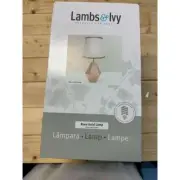 Lambs & Ivy Rose Gold Hexagon Nursery Lamp