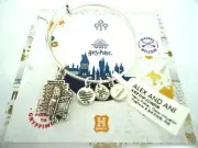 Alex and Ani Harry Potter PLATFORM 9 3/4 Silver Bangle New W/Tag Card & Box