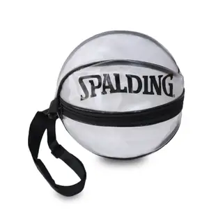 Spalding 瓢蟲袋 Basketball Bag 男女籃球 球袋 側背 背帶可調 霧白 黑 SPB5309N00