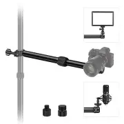 Neewer Tabletop Overhead Camera Mount Arm,30-51cm Telescopic Extension Arm