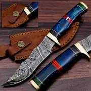 Fixed blade Russian knife, personalized knife, Yakut knife, hand forged knife.