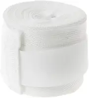 5Cm Width Cotton Boxing Bandage Sport Bundle Strap Sanda Muay Thai Taekwondo Hand Wrapped Gloves Boxing Handguard Protective Gear,White,4.5M