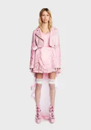 [Sugar Thrillz] Pretty Charms Moto Jacket
