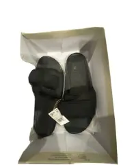 ADIDAS Black Pharrell x Chancletas Hu Slides Men’s Size 13