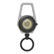 Rechargeable Keychain Light Portable USB Pocket Work Lights with Telescopic Rope