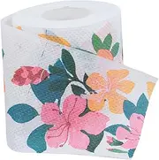 SHERCHPRY 1 Roll Roll Colorful Printed Toilet Paper Roll Soft Skin Friendly Paper Napkin for Home Use Versatile Hygiene Pulp for Bathrooms and Dining