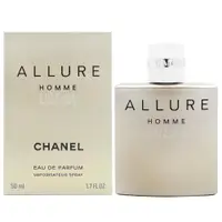 在飛比找ETMall東森購物網優惠-CHANEL 香奈兒 ALLURE男性白色時尚香水 50ml