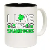 I Love Samrocks Irish St Patricks Day Ireland Mug Cup