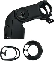 Adjustable Bike Stem Mountain Road Bike Stem Lightweight Easy Install Adjustable Angle Repairing Accessory for Commuting