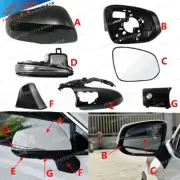 side Mirror Turn Light Lens Frame lower cap For Toyota RAV4 2019 2020 2021- 2023 (for: Toyota)