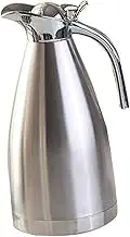 IMIKEYA Stainless Steel Vacuum Pot Silver Jug for Tea Beverages Leak Design Present for Friends Family Healthy Safe Easy to Use
