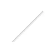 Plain White Paper Cocktail Straw - Pack of 250