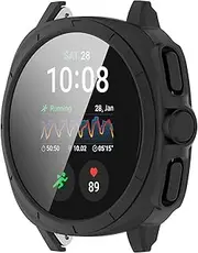 Screen Protector Compatible with Samsung Galaxy Watch 7 40mm 44mm Case Scratched Screen Protectors Intended for Samsung Galaxy Watch 7 (Black, 44mm)