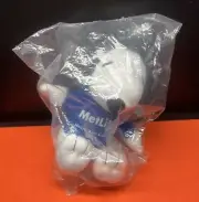 Metlife Peanuts Stuffed SNOOPY Plush Toy 5" Blue Backpack NEW SEALED