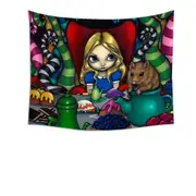 Alice and the Dormouse Tapestry