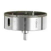 Diamond Hole Saw 4-11/32"(110mm) Eccentric Drill with Guiding Drill Bit